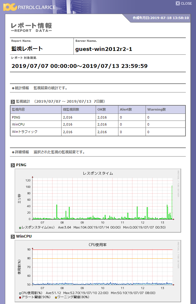クラリス管理画面