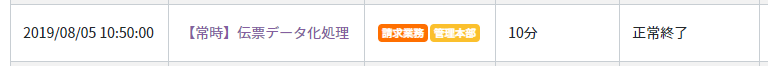 ステータス更新ノード